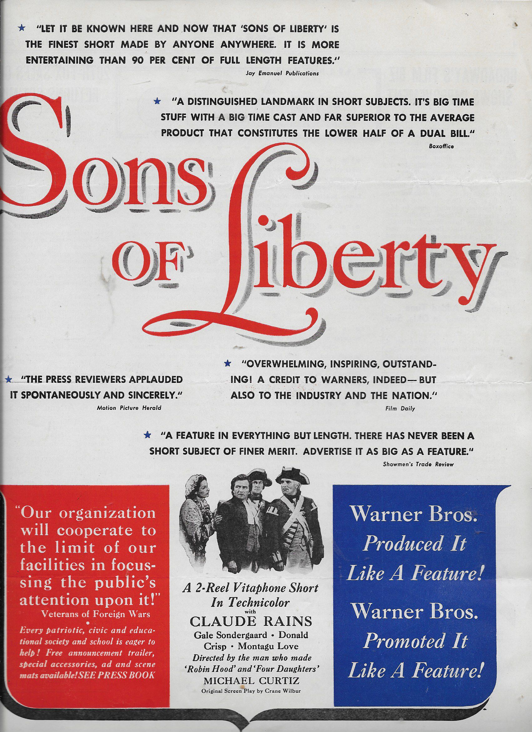 Сыновья свободы (1939)