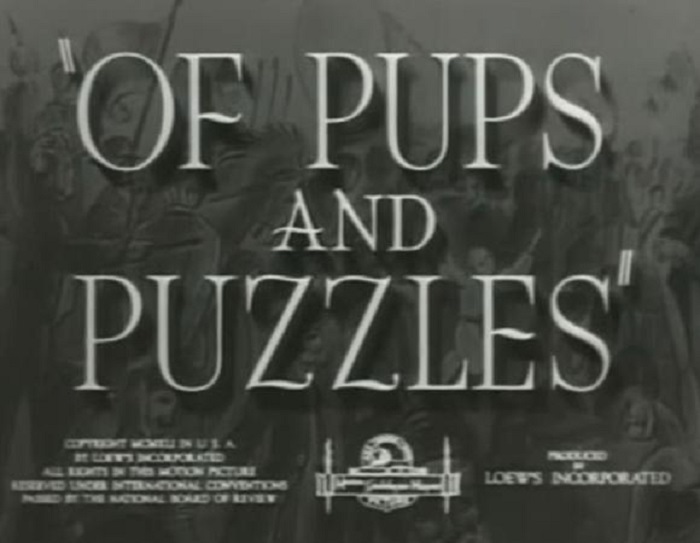О щенках и головоломках (1941)
